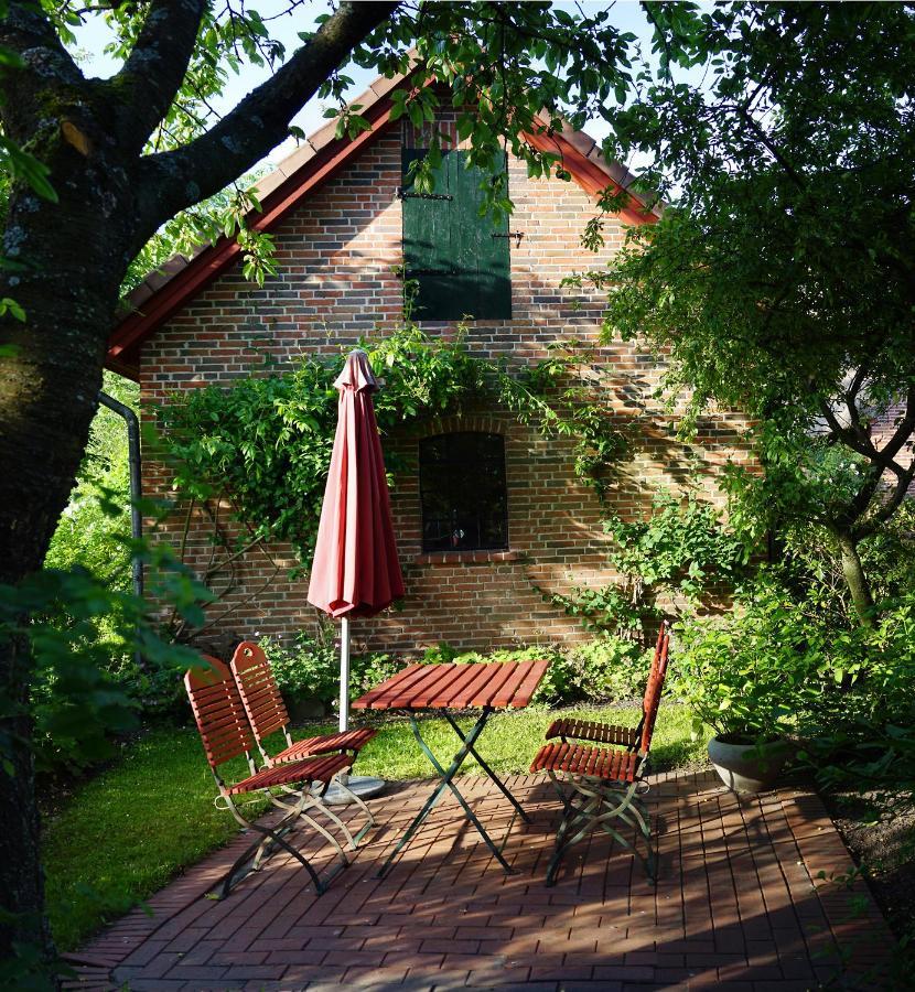"Haus Auf Dem Berg" Apartment Westensee Luaran gambar