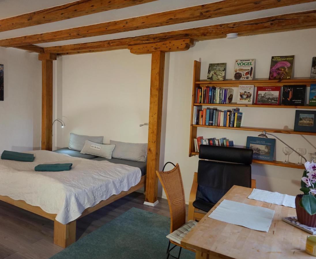 "Haus Auf Dem Berg" Apartment Westensee Luaran gambar